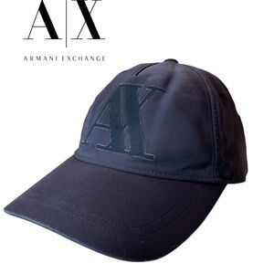 Armani Exchange Navy‎ Blue Adjustable OSFA Hat